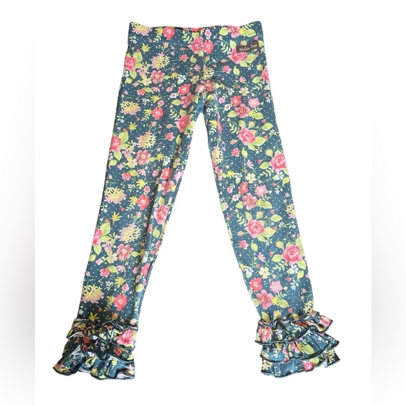 Matilda Jane Floral Legging Pants--4T - Picture 4 of 4